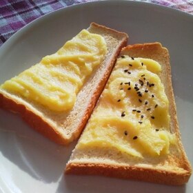 スイートポテトなトースト♪